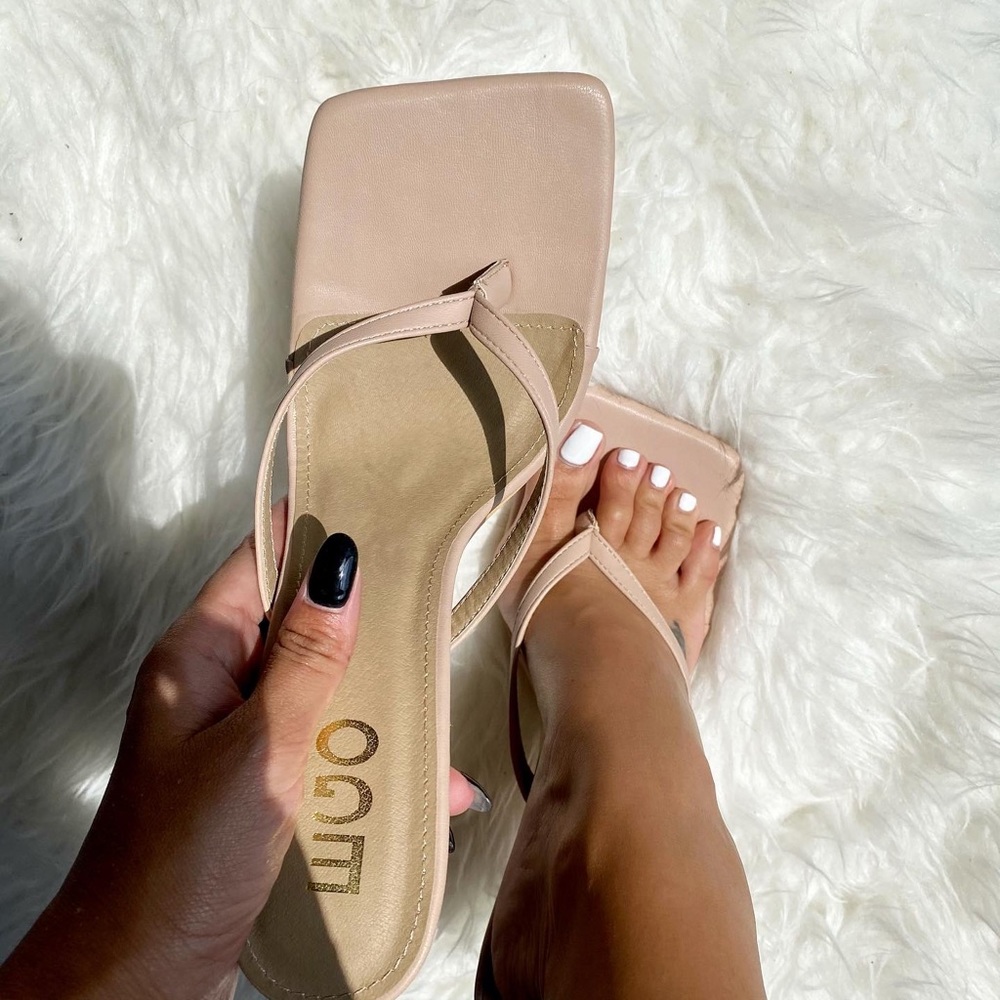 EGO nude heels